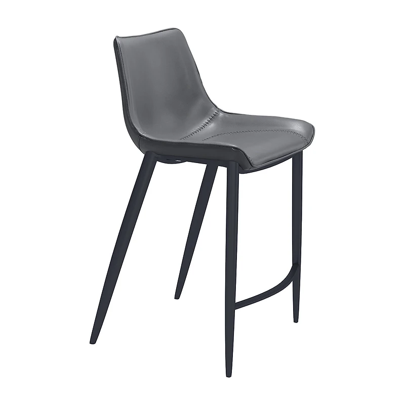 Zuo Modern Magnus 2-pc. Counter Height Upholstered Bar Stool