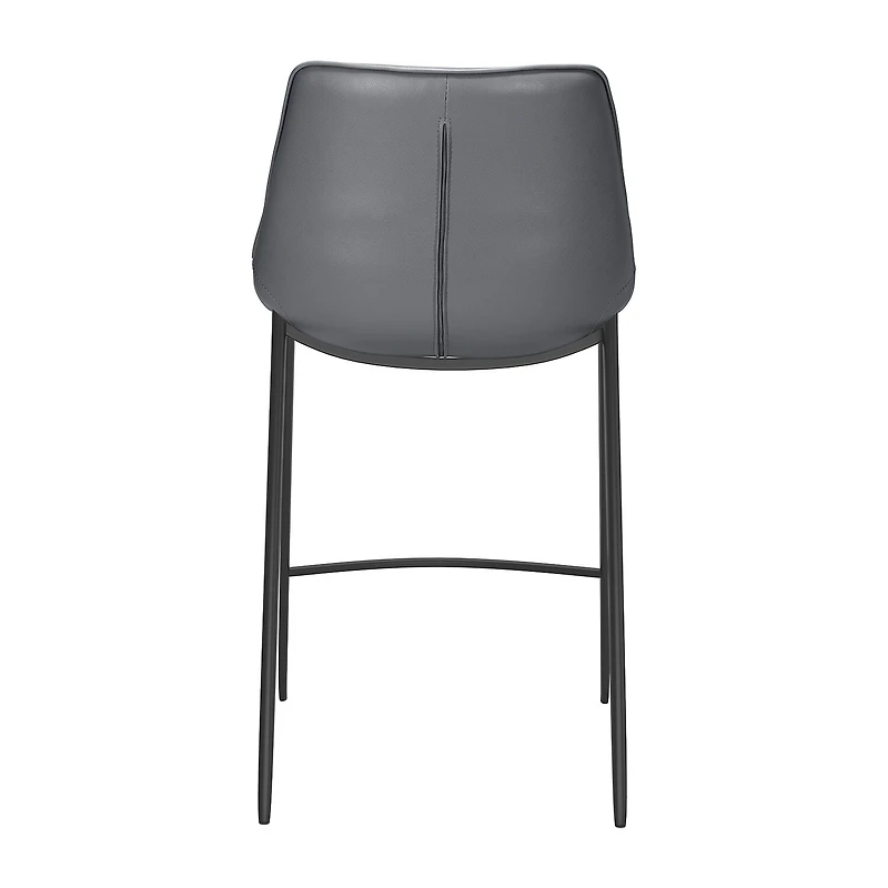 Zuo Modern Magnus 2-pc. Counter Height Upholstered Bar Stool