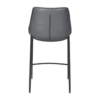 Zuo Modern Magnus 2-pc. Counter Height Upholstered Bar Stool