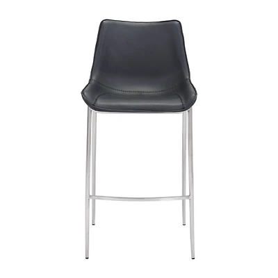 Zuo Modern Magnus 2-pc. Upholstered Bar Stool