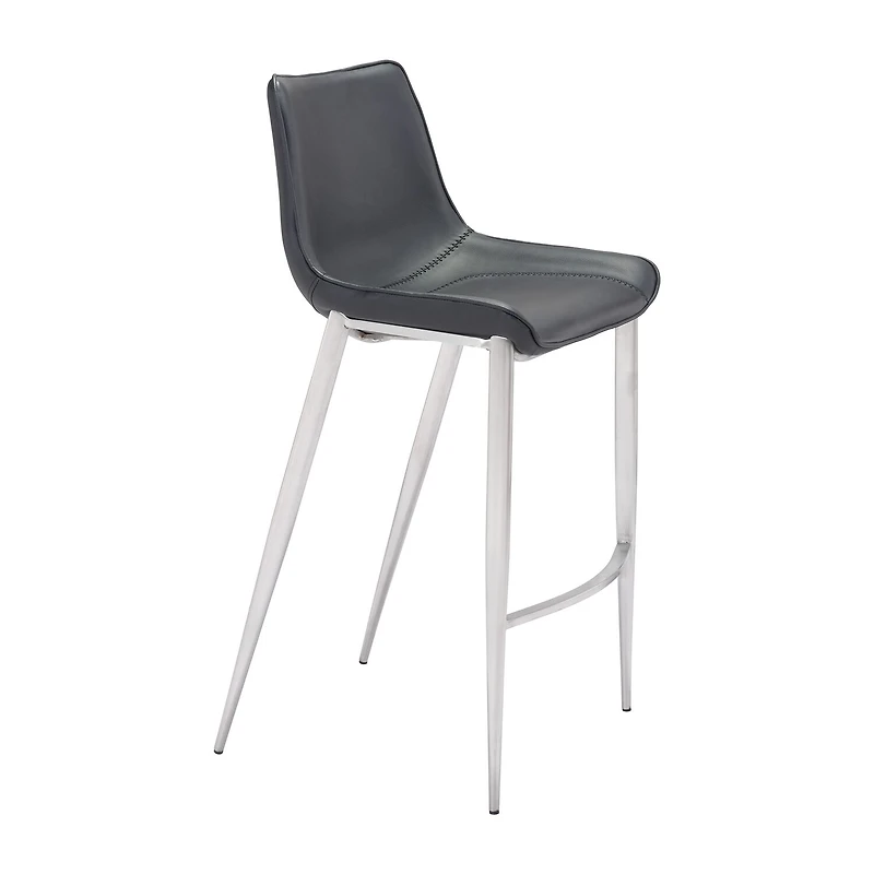 Zuo Modern Magnus 2-pc. Upholstered Bar Stool