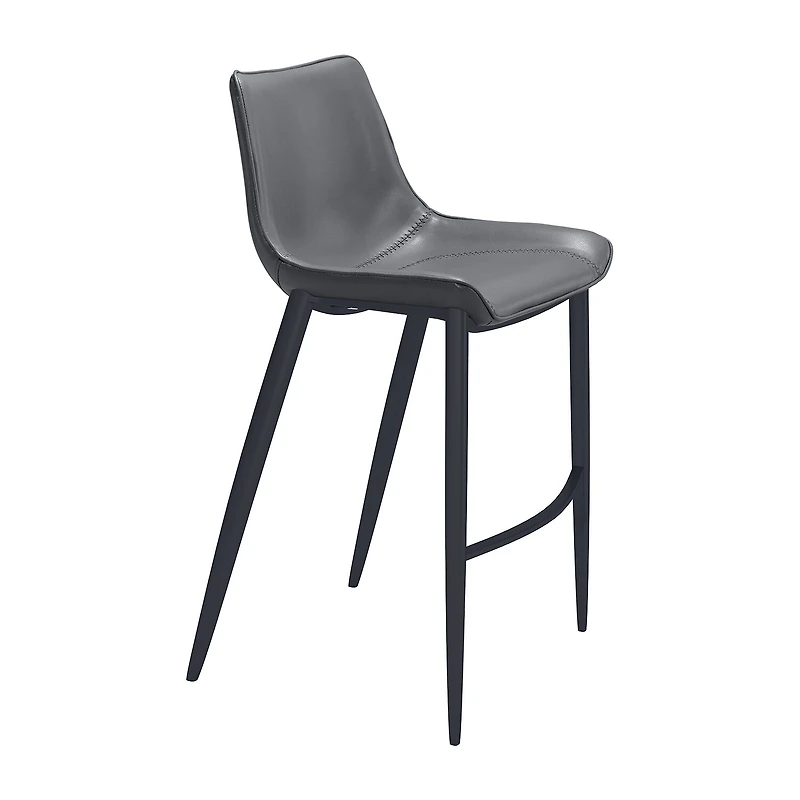 Zuo Modern Magnus 2-pc. Upholstered Bar Stool