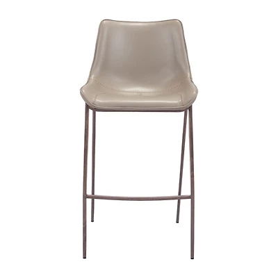 Zuo Modern Magnus 2-pc. Upholstered Bar Stool
