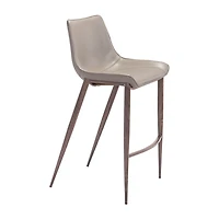 Zuo Modern Magnus 2-pc. Upholstered Bar Stool