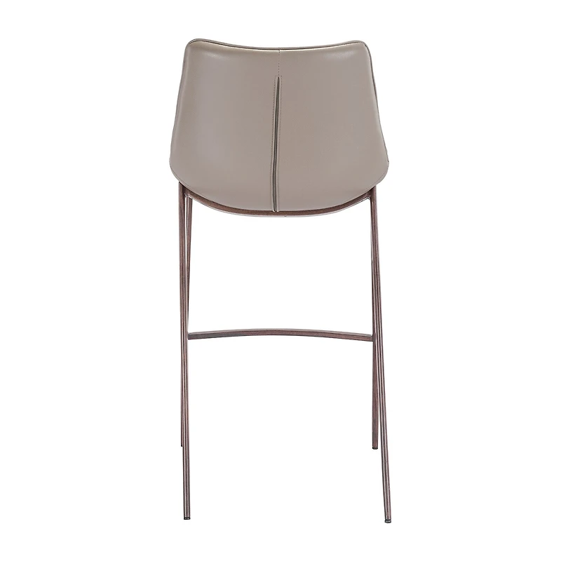 Zuo Modern Magnus 2-pc. Upholstered Bar Stool