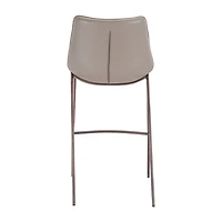 Zuo Modern Magnus 2-pc. Upholstered Bar Stool