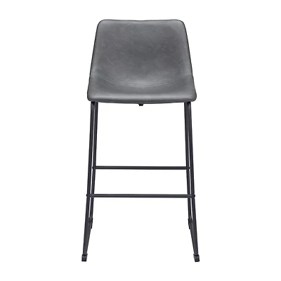 Zuo Modern Smart 2-pc. Upholstered Bar Stool
