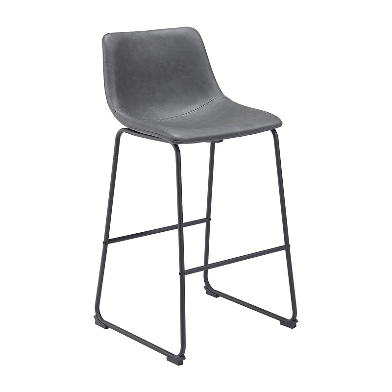 Zuo Modern Smart 2-pc. Upholstered Bar Stool