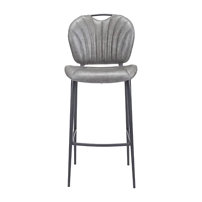 Zuo Modern Terrence Upholstered Bar Stool