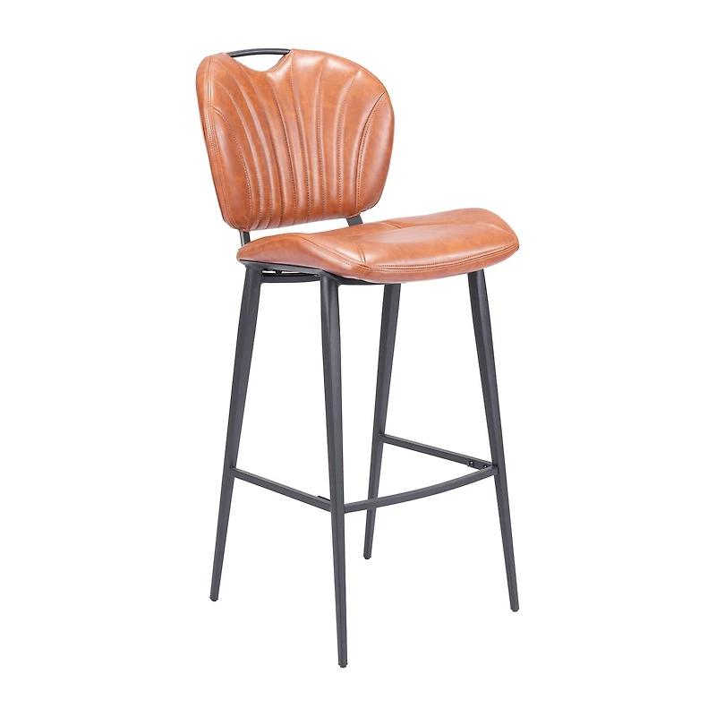 Zuo Modern Terrence Upholstered Bar Stool