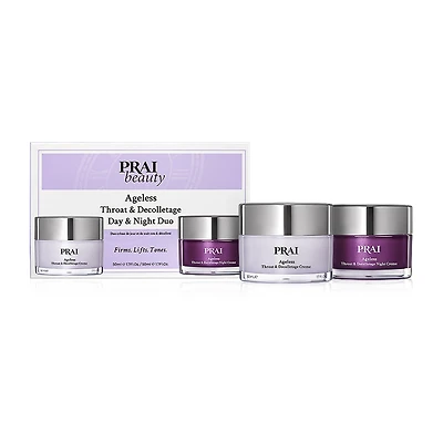 PRAI Beauty Ageless Throat & Decolletage Day & Night Duo