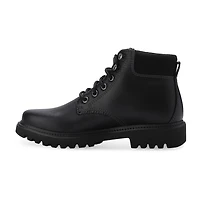 Eastland Womens Meadow Block Heel Lace Up Boots