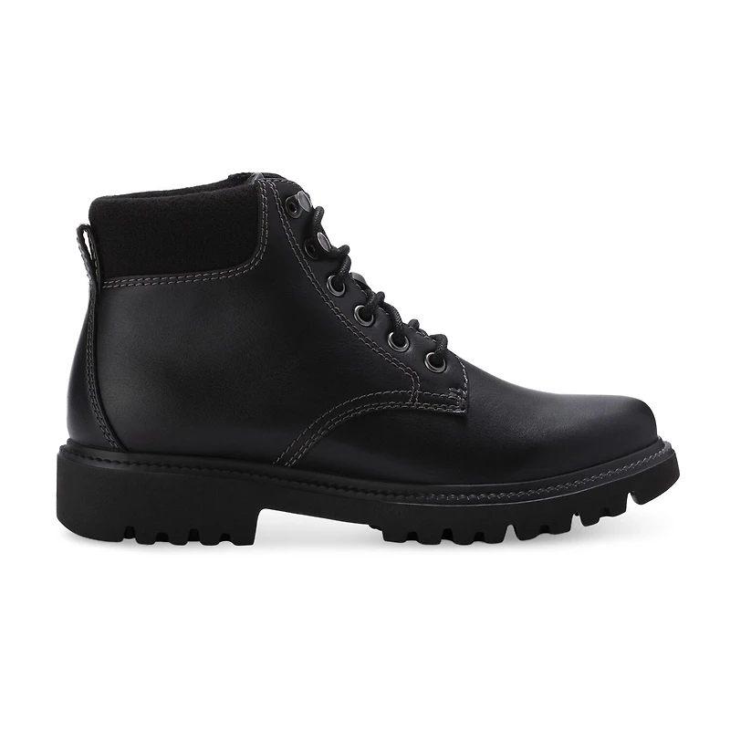 Eastland Womens Meadow Block Heel Lace Up Boots