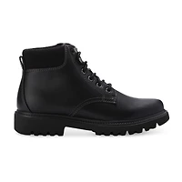 Eastland Womens Meadow Block Heel Lace Up Boots