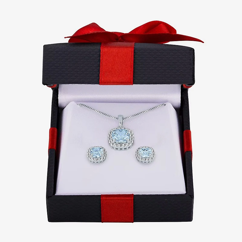 Gemstone Sterling Silver 2-pc. Jewelry Set