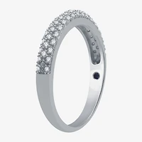 I Said Yes (H-I / I1) Womens 1/5 CT. Lab Grown White Diamond Sterling Silver Anniversary Wedding Band