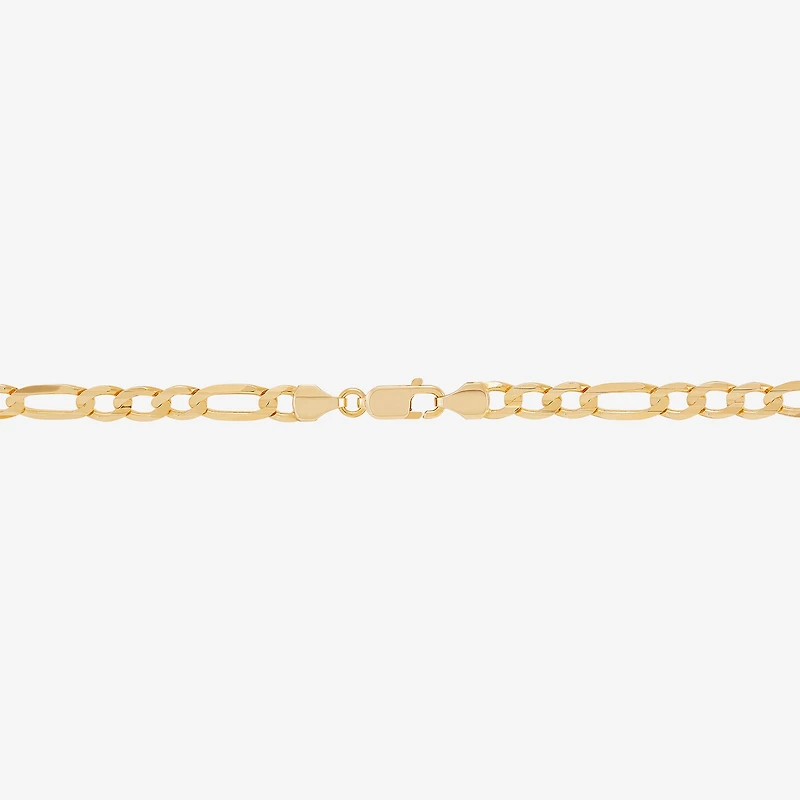 Unisex Adult 14K Gold Inch Figaro Chain Necklace