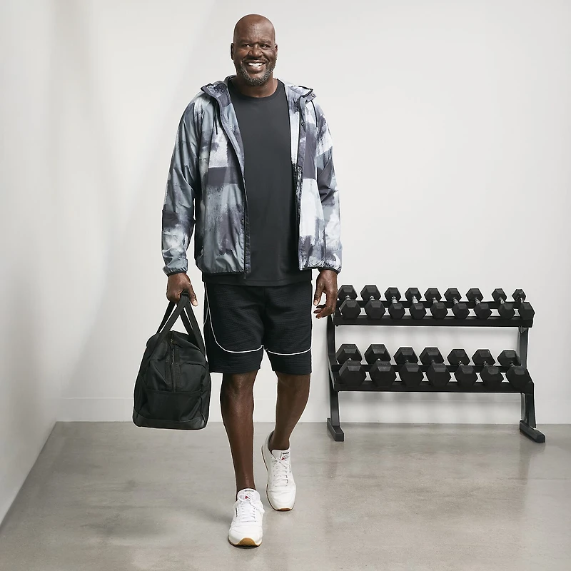 Shaquille O'Neal XLG™ Double Knit Pique Mens 8" Mid Rise Big and Tall Workout Shorts