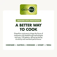 GreenPan Valencia Pro Stainless Steel Uncoated 2-Piece Frypan Set