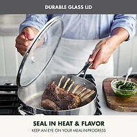 GreenPan Valencia Pro Stainless Steel Uncoated 5-qt. Sauté Pan with Lid