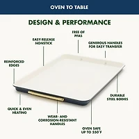 GreenPan Reserve Bakeware 13" X 18" Cookie Sheet