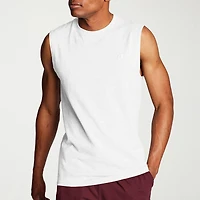 Champion Mens Crew Neck Short Sleeve Muscle T-Shirt