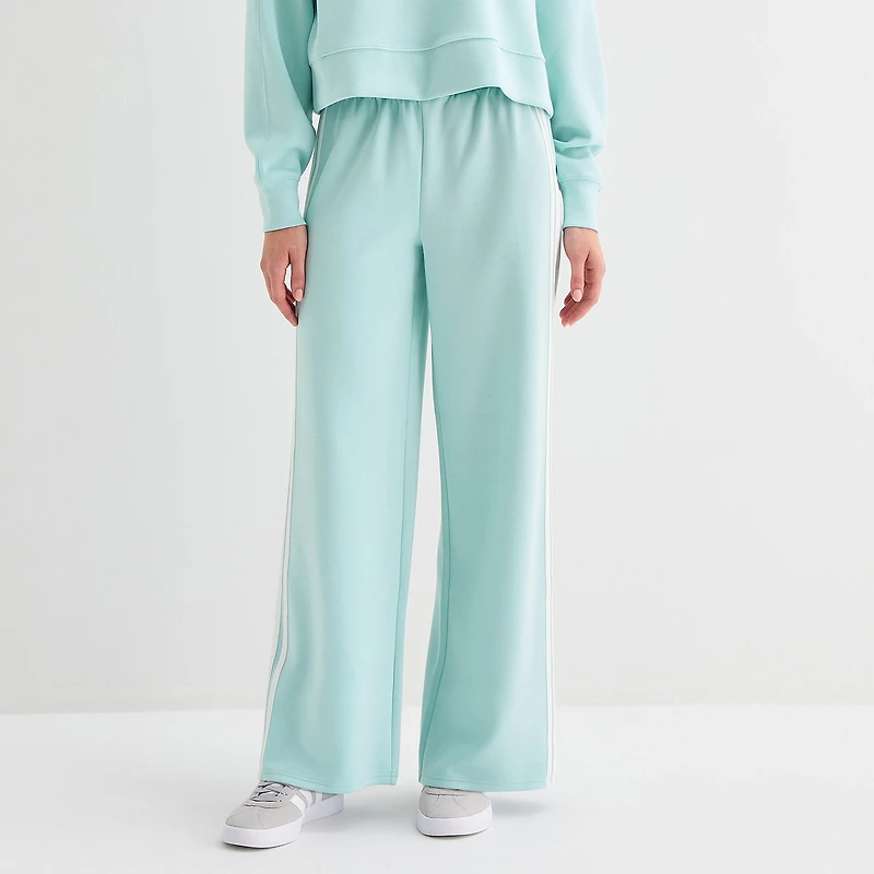 Arizona Womens Juniors Wide Leg Sweatpant