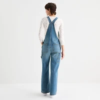 Arizona Sleeveless Womens Overalls Juniors