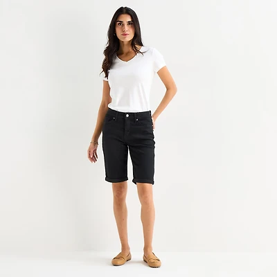 St. John's Bay Womens 11" Bermuda Short