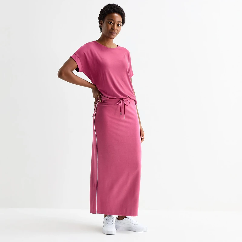 Stylus Womens Crew Neck Short Sleeve T-Shirt