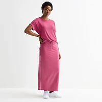 Stylus Womens Crew Neck Short Sleeve T-Shirt