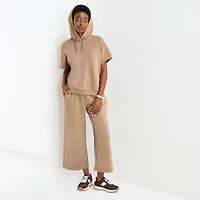 Stylus Womens Short Sleeve Hoodie