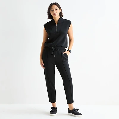Stylus Womens Tapered High Rise Trouser