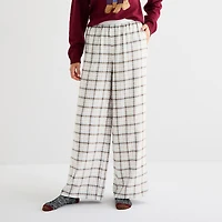 Arizona Womens Juniors Flannel Pajama Pants