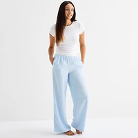 Arizona Womens Juniors Flannel Pajama Pants