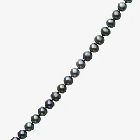 Limited Quantities! Unisex Adult Black Sterling Silver Inch Strand Necklace