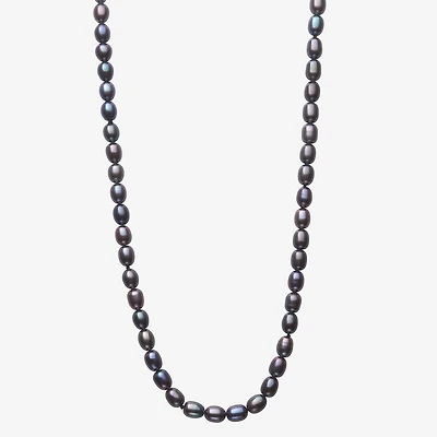 Limited Quantities! Womens Black 36 Inch Strand Necklace