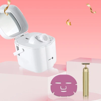 Prospera Nano Steamer, Gold Pulse Facial