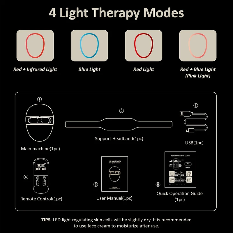 Prospera Ultimate Red Light Therapy Device Bundle Massager
