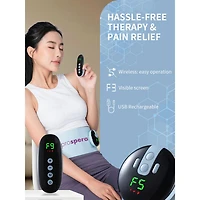 Prospera Electric Heating Pad With,Cordless Massager