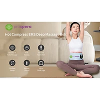 Prospera Electric Heating Pad With,Cordless Massager