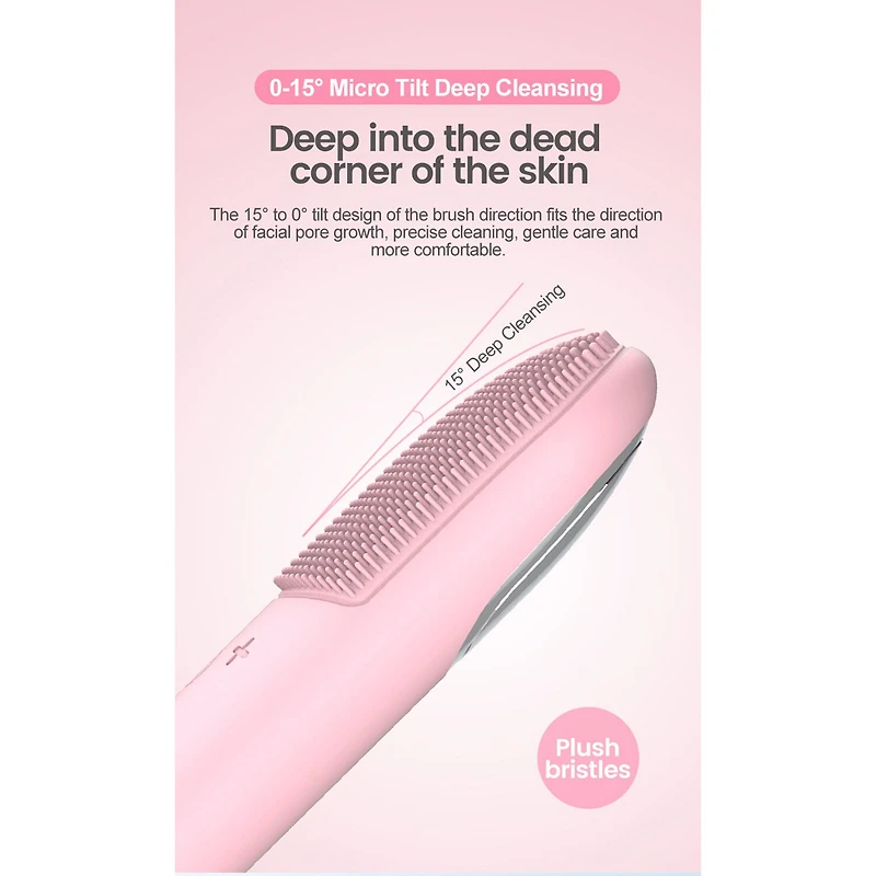 Prospera Red Blue Light Soft Silicone Face And Body Massager