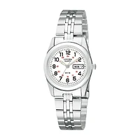 Citizen® Womens White Dial Stainless Steel Bracelet Watch EQ0510-58A