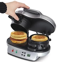 Hamilton Beach® Dual Breakfast Sandwich Maker