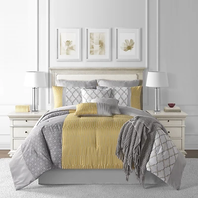 Lanwood Home Ridgewood 10-pc. Midweight Comforter Set