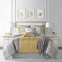 Lanwood Home Ridgewood 10-pc. Midweight Comforter Set