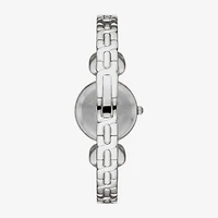 Geneva Womens Crystal Accent Silver Tone 2-pc. Watch Boxed Set Fmdjset058