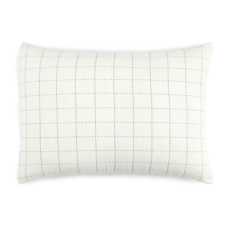 Vellux Yukon Grid Stitch Coverlet Set