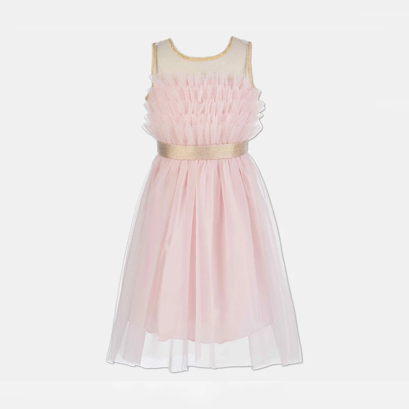 Speechless Little Girls Sleeveless Fit + Flare Dress