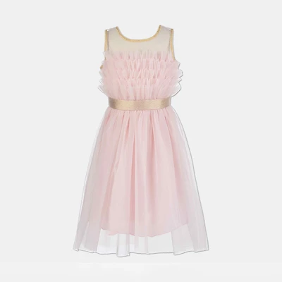 Speechless Little Girls Sleeveless Fit + Flare Dress